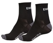 more-results: Endura BaaBaa Merino Sock (Black) (Twin Pack) (S/M)